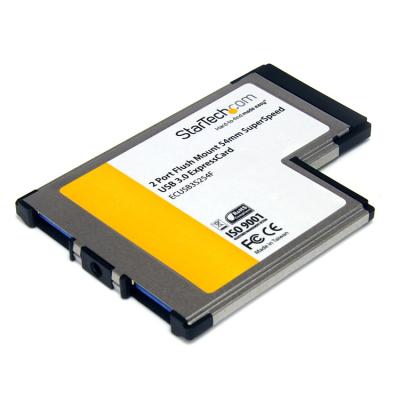 Startech 2 Port Flush Mount Expresscard