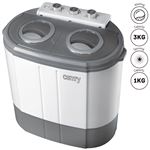Mini Lavadora Centrifugadora Portátil Camry CR8052 - 3Kg lavado ropa, 1Kg Centrifugado