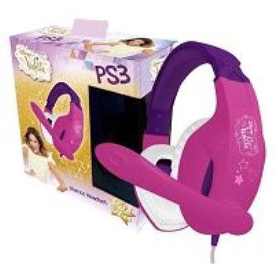 Auriculares Stereo Gaming Headset Violetta - Ps3,indeca
