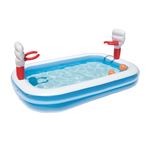 Piscina Hinchable Infantil con Canastas Baloncesto Bestway Basketball 4,515 kg