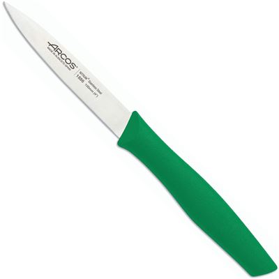 Cuchillo Mondador Arcos Nova Verde Hoja 100 Mm