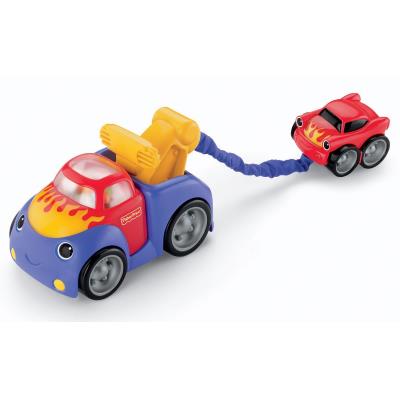 Mattel - Fisher-Price - Lil Zoomers remolcador y coche