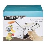 Artist Cs109273 Para hacer ravioli y spaghetti confeccionador de pasta manual kitchenartist men41