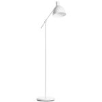 Lámpara de pie casquillo E27 máx. 40W Homcom 30x30x131-155cm blanco