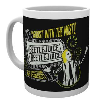 Taza de ceramica Beetlejuice Ghost With The Most
