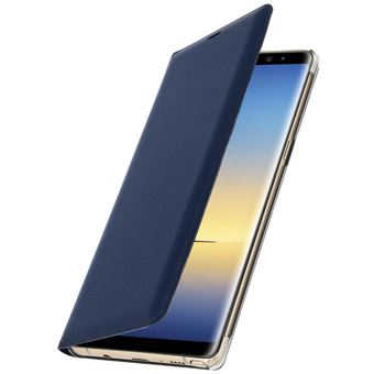 Funda Samsung Galaxy Note 8 libro billetera Flip Book Cover - Azul oscuro - 1