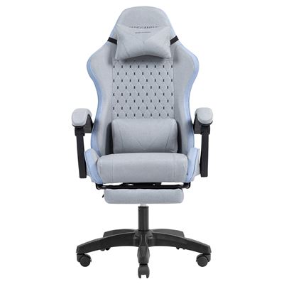 Silla Gaming Ergonómica Mars Gaming Mgc-x Tejido Transpirable Reposapiés Extensible Azul