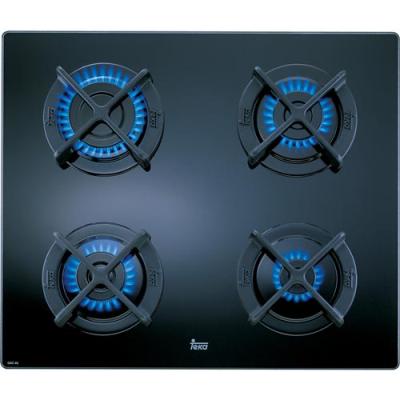 Placa De Gas Teka Cgc 60 4g Ai Al Nat 4 Fuegos 60cm 7500w Negro