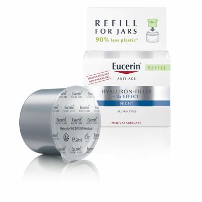 Crema Facial Antiedad De Noche Eucerin Hyaluron Filler +3x Effect 50ml - Refill