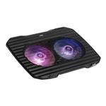 Base de Refrigeración Mars Gaming MNBC0 Portátil 15.6"", 2 Ventiladores RGB