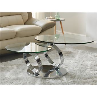 Mesa de centro de vidrio templado de alta calidad, mesa de centro  transparente, pequeña y moderna mesa de centro para sala de estar, combina  bien con