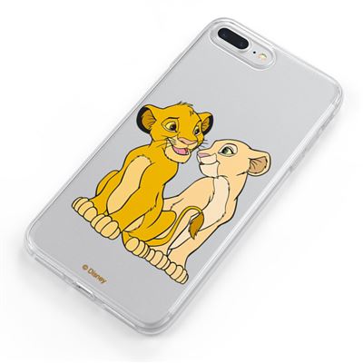 Funda Oficial Disney Simba y Nala transparente para iPhone XR - El