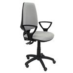 Silla de oficina ergonómica Piqueras y Crespo Modelo 14S Brazos incluidos tejido Bali White