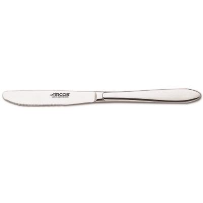 Cuchillo De Postre Arcos Berlín Monoblock De Una Pieza De Acero Inoxidable 18/10, Espeso R De 3 Mm Y Hoja De 9 Cm En Caja