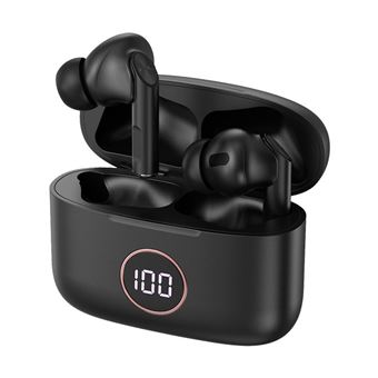 Auriculares Stereo Bluetooth Dual Pod Earbuds Lcd Cool AIR PRO Negro - 1