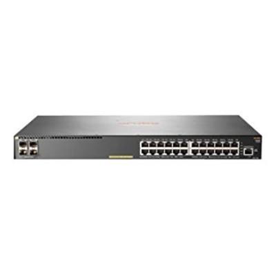 Hewlett Packard Enterprise Gris Aruba 2930F 24G Poe+ 4Sfp Gestionado L3 Gigabit Ethernet (10/100/1000) Energía Sobre Ethernet (Poe) 1U