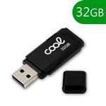 Pen Drive USB x32 GB 2.0 COOL Cover Negro