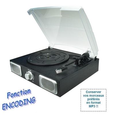 Reproductor De Discos De Vinilo Digital Usb Inovalley Td11