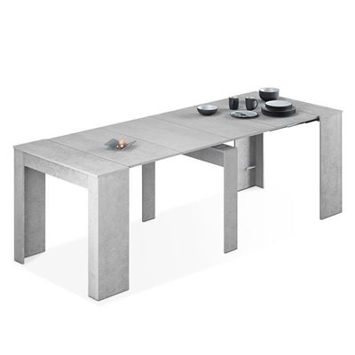 Mesa consola Habitdesign extensible Cemento