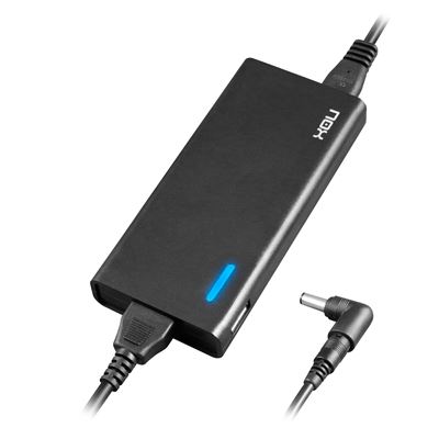 Cargador Para Portatil Nox - 90w, 10 Conectores Distintos, Eficiencia Minimo 85%, Compatible Con La Mayoria De Marcas, Regulación Automatica De