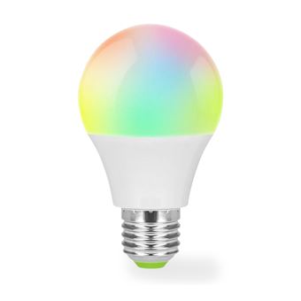 bombilla inteligente muvit io wifi con luz led multicolor de600 lm 5w y 15000h compatible con asistentes de voz
