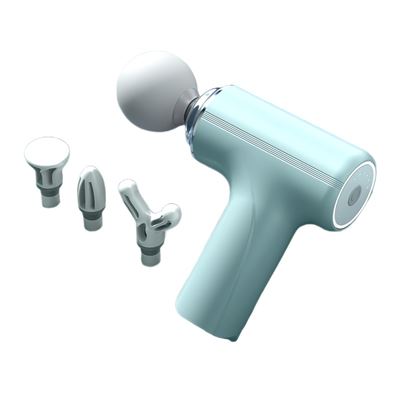 Otros Verde Pistola De Masaje Muscular Portátil Goserda 6 Velocidades Y 4 Cabezales