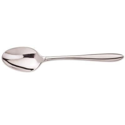 Cuchara De Postre Arcos Berlín 560700 Monoblock De Una Pieza De Acero Inoxidable 18/10, Espeso R 3 Mm Y Hoja De 18 Cm En Caja