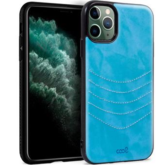 Carcasas iPhone 11 Pro Max Silicona Aterciopelada Celeste