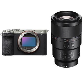 Cámara EVIL Sony A7C II Silver + FE 90mm f/2.8 Macro G OSS + PDF 20 TÉCNICAS PARA MEJORAR SUS FOTOS - 1