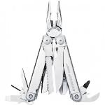 Leatherman Surge Multiherramienta con 21 usos incluyendo navajas de tamaño completo bloqueables alicates regulares y multiusos funda