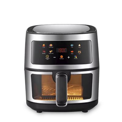 Freidora De Aire Dam 8l 1400w Táctil Negro
