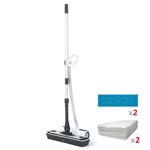 Mopa a vapor Polti Moppy White Inalámbrica Función atrapapolvo Blanco