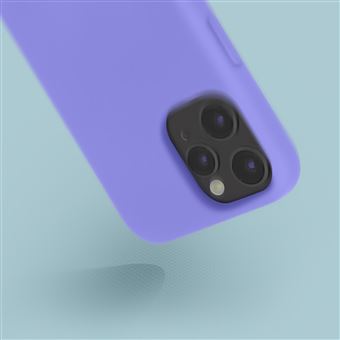 Carcasa iPhone 12 / 12 Pro Silicona Morado -  - Tecnología para  todos