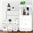 Garza Smarthome - Cámara vigilancia IP WiFi 360º Compatible con Dispositivos Alexa con Pantalla y Google Chromecast. Cámara Smart de Alta definición 720p, micrófono Integrado y visión Nocturna_3