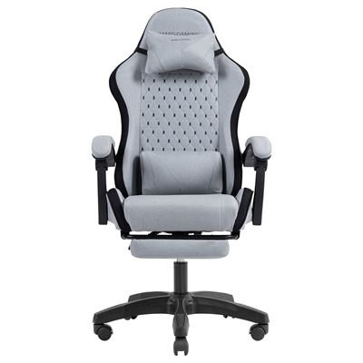 Silla Gaming Ergonómica Mars Gaming Mgc-x Tejido Transpirable Reposapiés Extensible Negro