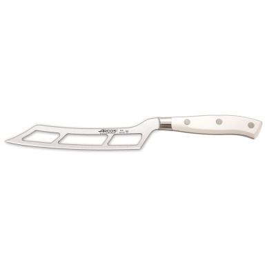 Cuchillo Para Queso Arcos Riviera Blanc 232824 De Acero Nitrum, Con Mango De Polioximetileno Y Hoja De 14.5 Cm En Estuche