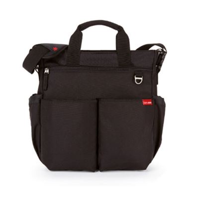 Skip Hop Bolsa para pañales duo de maternidad negro black