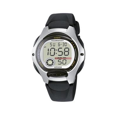 Reloj Casio Mujer negro y plateado unisex collection lw2001avef para