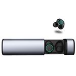 Auriculares inalámbricos bluetooth Arbily X9 Plateado con micrófono