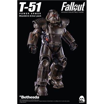 Figura Threezero 3Z0179 Fallout T-51 Blackbird Power Armor Pack