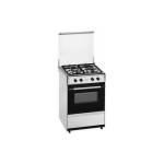 Cocina de gas Meireles G 1530 DV Horno 44L 3 Fuegos 52cm Inox