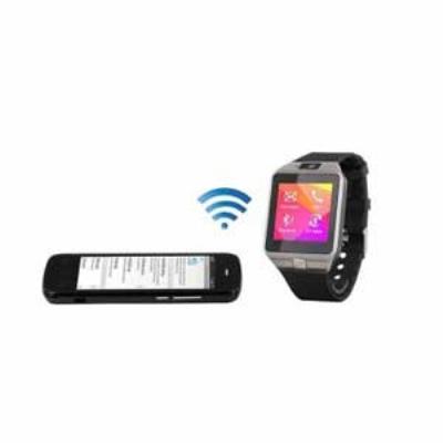 Clipsonic Tec589 Reloj inteligente con insert tarjeta sim negro metal