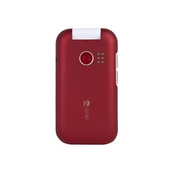 Doro 6060 Teléfono Móvil Con Tapa Dual Sim Rojo