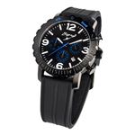 Reloj Bogey BSFS003BLBK Para Hombre Analógico de cuarzo con correa de Caucho y Nylon