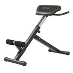 Banco de Abdominales CT40 Core Trainer Tunturi Negro Plegable