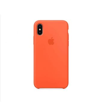 Funda de Silicon iPhone X - Rojo Frambuesa
