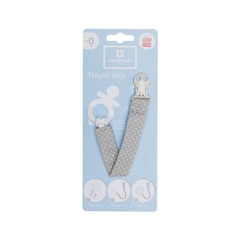 Cadena Chupete Pic Gris 2X21.5 Cm