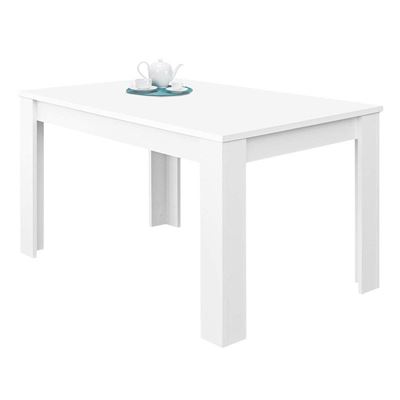 Habitdesign Blanco Mesa De Comedor Kendra 140 Artik
