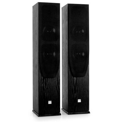 Koda D65F Par de altavoces de torre de 2 vías negro