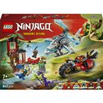 Lego Ninjago 71857 Batalla De Vehículos Ninja Junto A La Casa Del Árbol